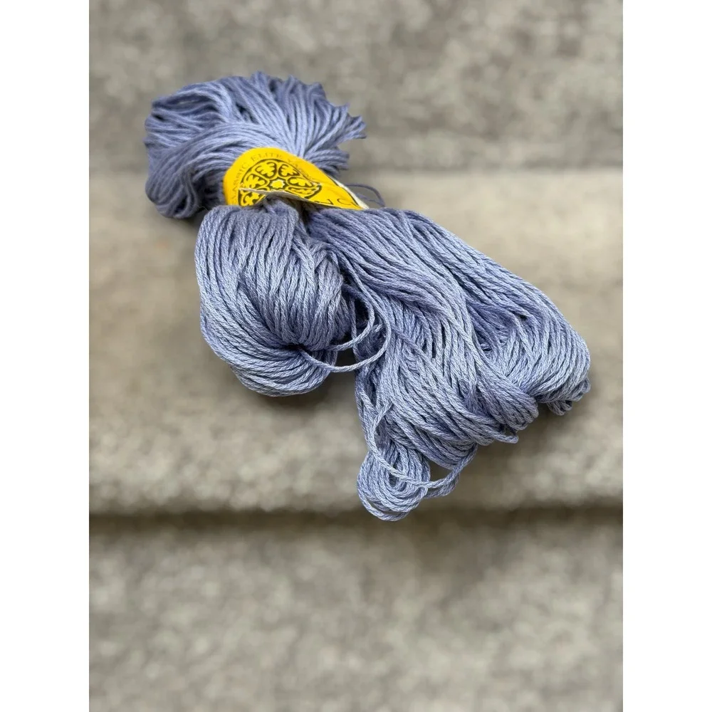 Vintage Classic Elite Yarns Provence Mercerized‎ Egyptian Cotton Yarn Lavender